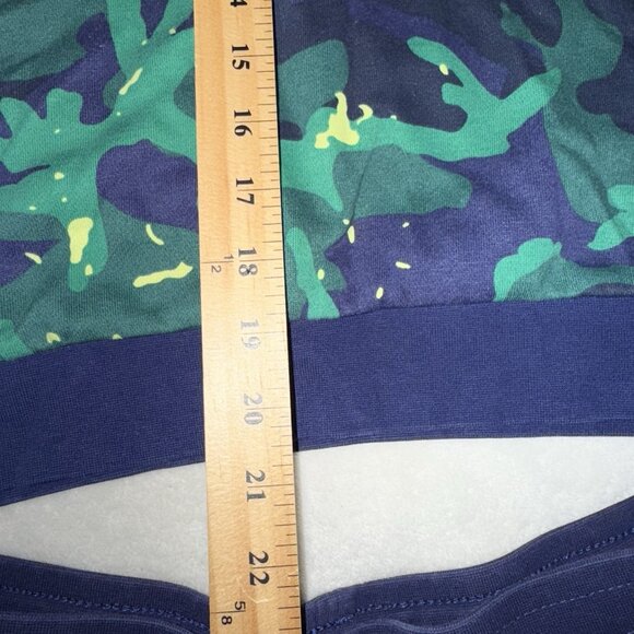 Adidas Big Boys Camo Print Crew Sweatshirt Shorts Set Size Medium (11-12) - Picture 5 of 10